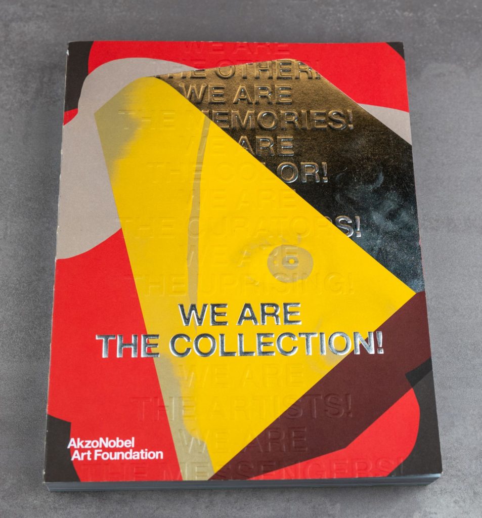 Front cover AkzoNobel Art Foundation - We are the collection