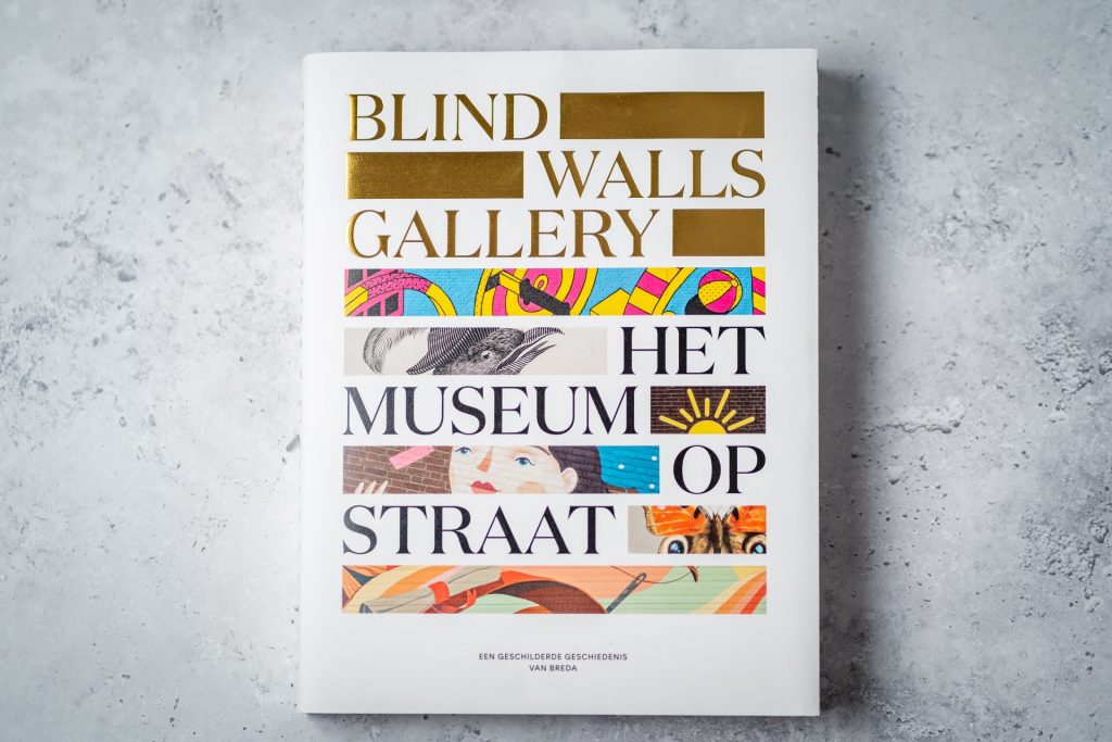 2020 blind walls gallery het museum op straat jubileumboek voorzijde cover