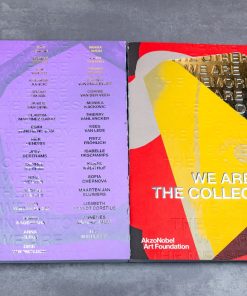 AkzoNobel Art Foundation WE ARE THE COLLECTION! Jubilee Magazine, 2020 cover all over