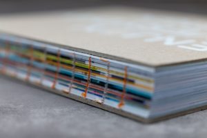 Enjoy Everyday Design detail shot binding back