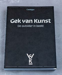 Gek van kunst - De outsider in beeld kaft voorkant