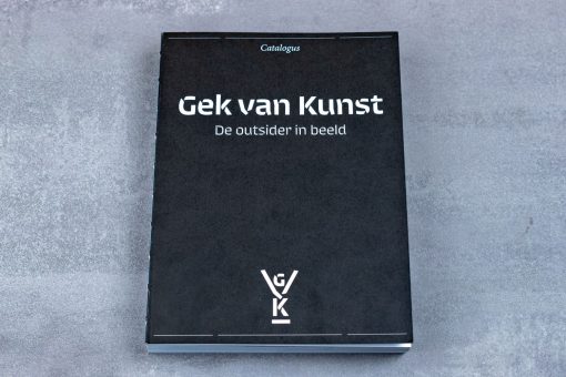 Gek van kunst - De outsider in beeld kaft voorkant