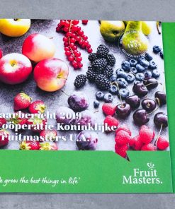 Jaarbericht 2019 coöperatie koninklijke fruitmasters U.AM kaft voorkant