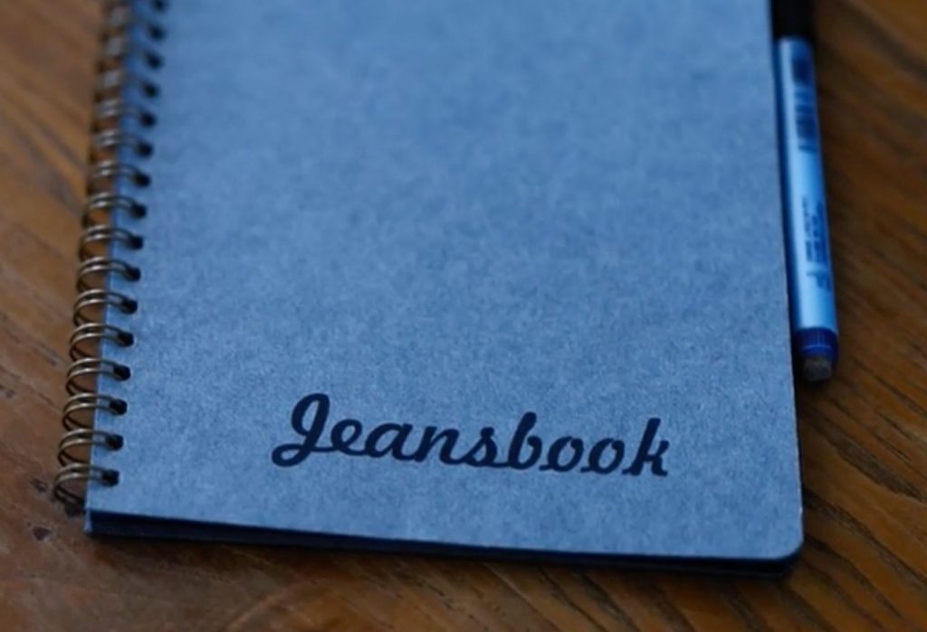 Samenwerking Schut Papier jeansbook