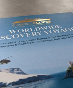 Worldwide Discovery Voyages - Scenic Eclipse logo gold foil