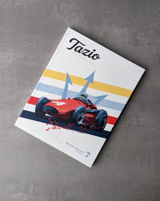 Tazio Magazine no 7 spring 2023 front slant