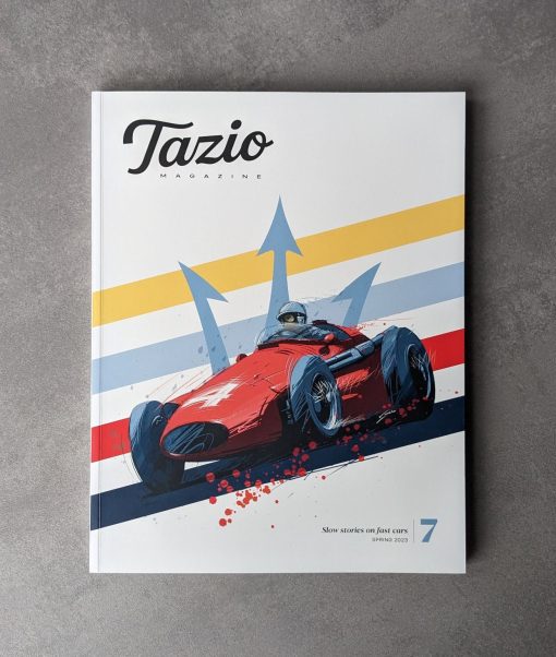 Tazio Magazine no 7 spring 2023 front cover upright