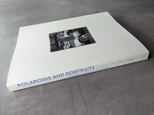 Polaroids and portraits - Pieter Vandermeer side back cover
