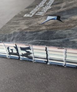 Emergence Magazine Vol. 4 - Shifting Landscapes close up binding.