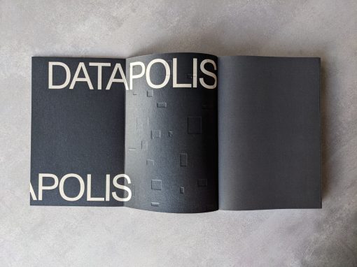 Datapolis cover with dropout and embossing