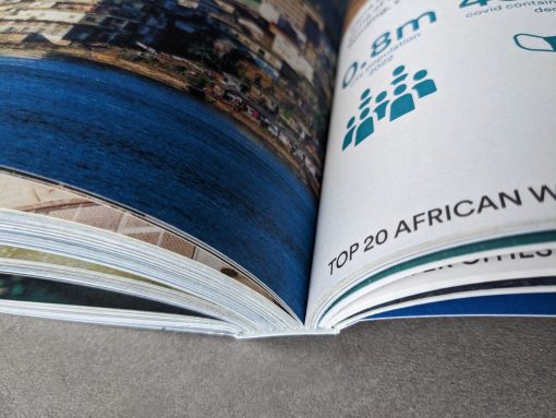 African Water Cities binder close up